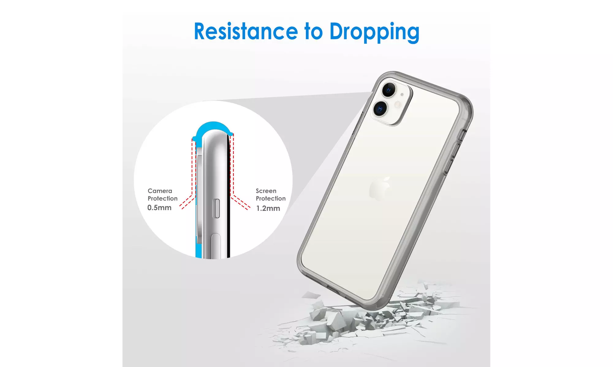 JETech Case for iPhone 11 6.1-Inch Shock-Absorption Bumper Cover