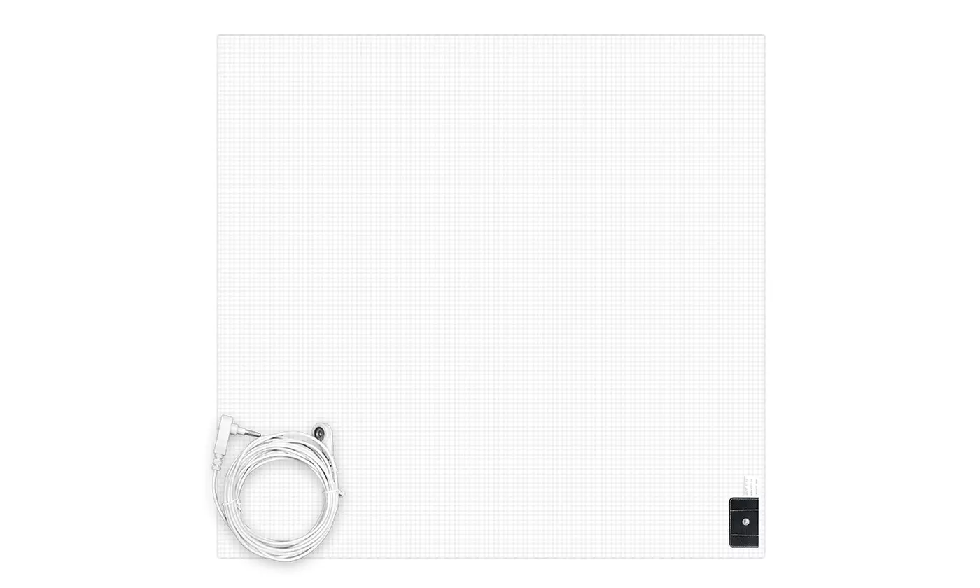 NewHome Organic Cotton Silver Fiber Grounding/Earthing Fitted Sheet