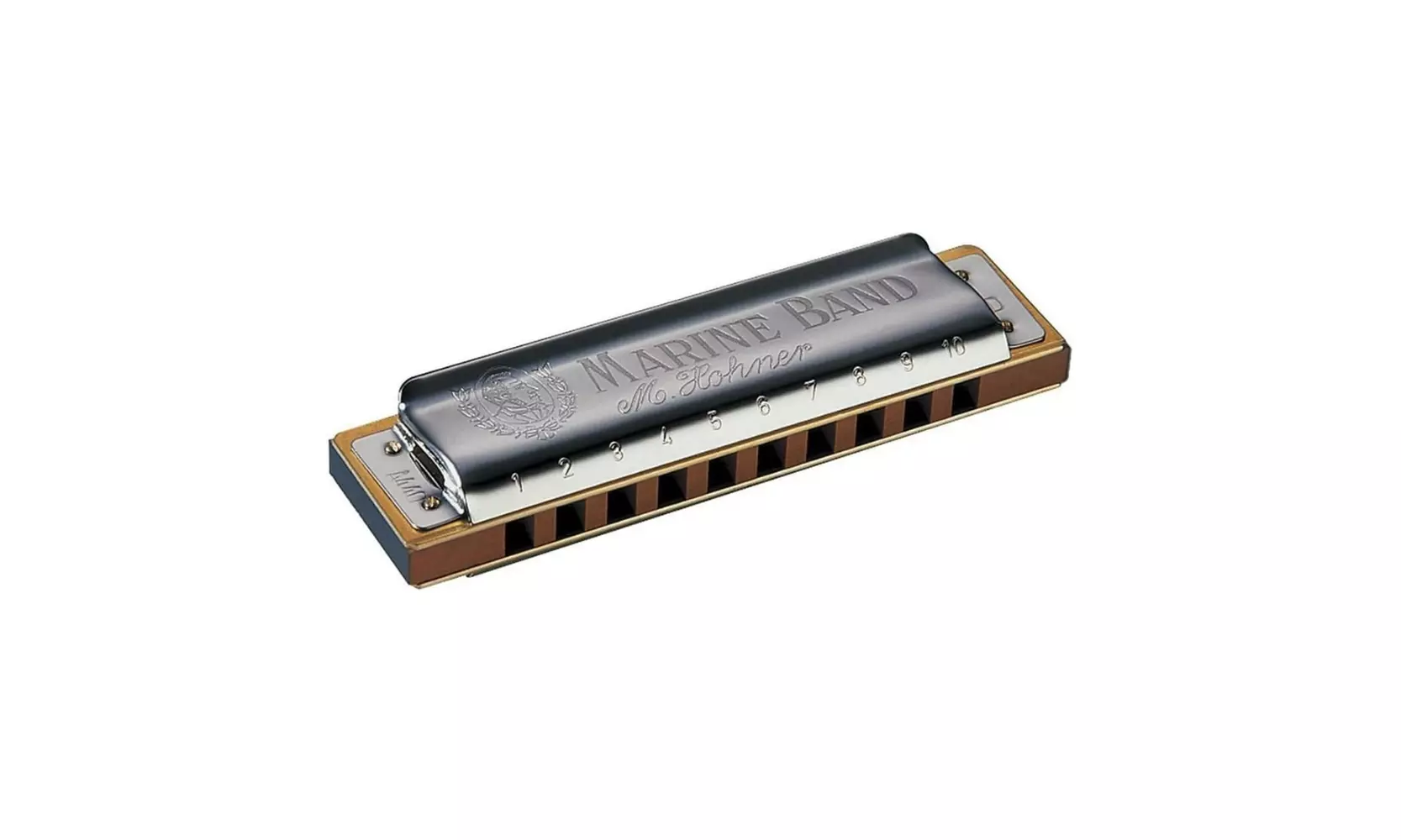Hohner Marine Band Natural Minor Tuned Harmonica - Primary Image
