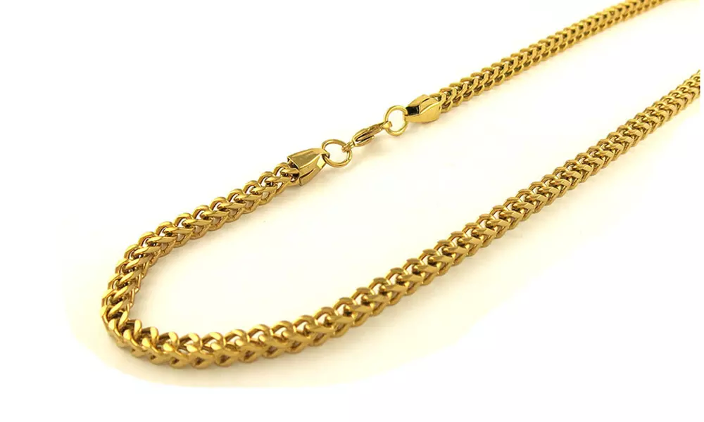 Men's 24 or 30 Inch Franco Chain Necklaces