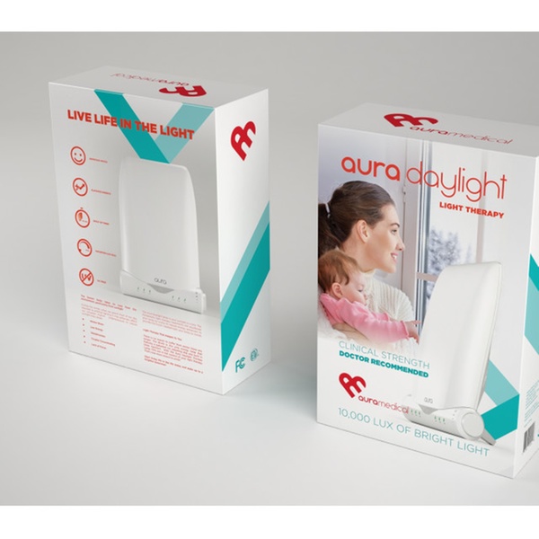 Aura Daylight Therapy Lamp 10 000 Lux Of Bright Light