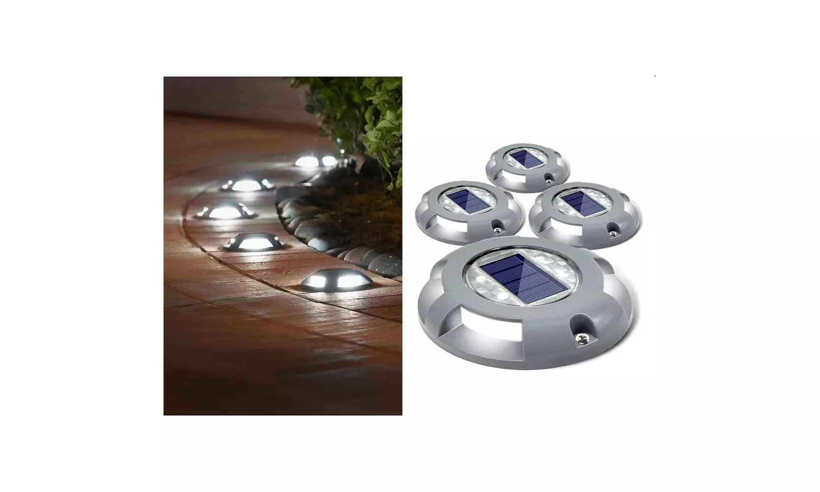 8 Pack: Lifeproof Solar Deck Lights by Boundery - Second Medium