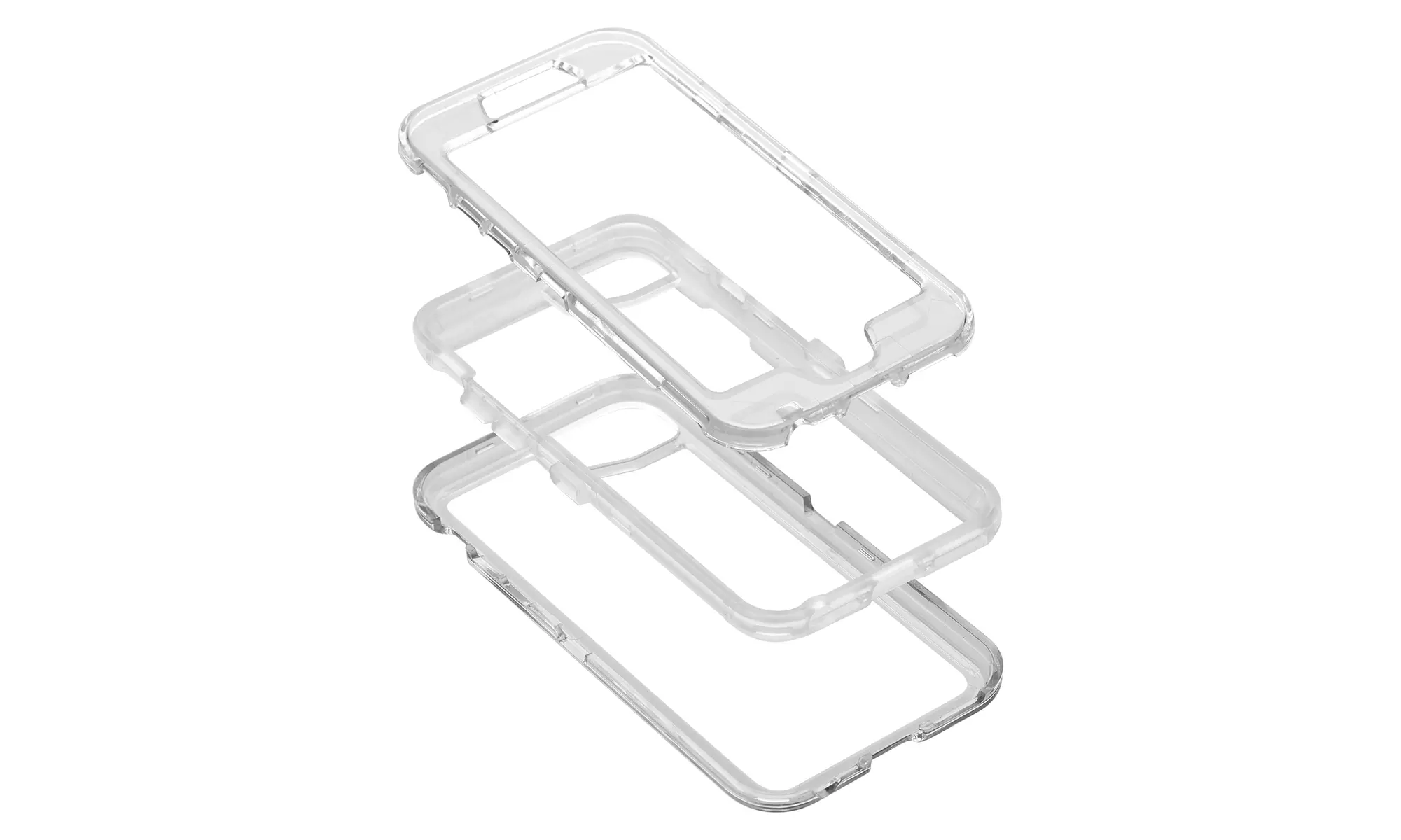 Clear Shockproof Case Anti-fall Full Body Cover for iPhone SE 2020/6/6s/7/8 