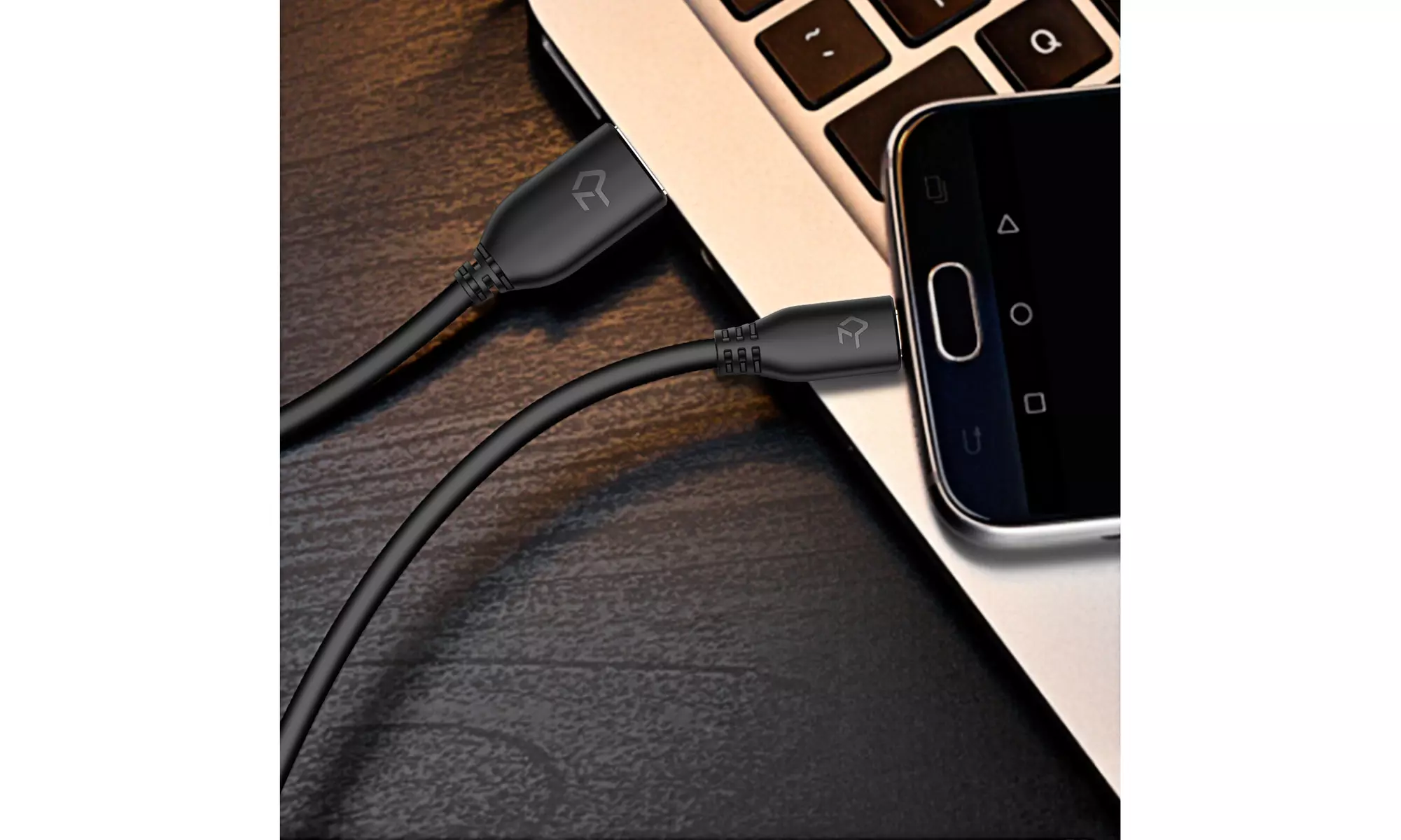 Rankie 3-Pack 3 Feet Micro USB Cable High Speed Data and Charging - Second Medium