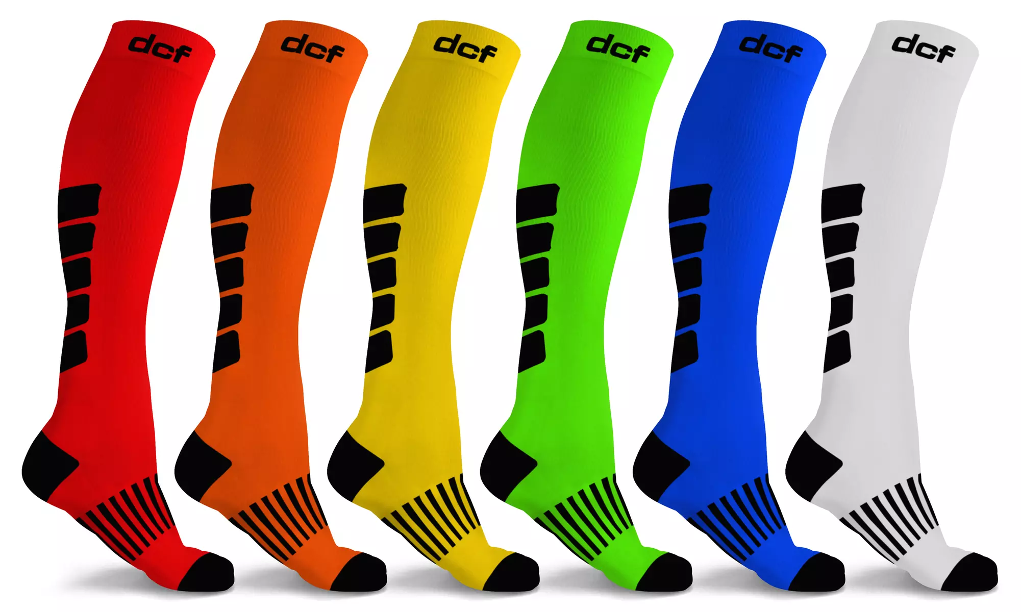 DCF Ultimate Compression Socks Collection (6-Pack)
