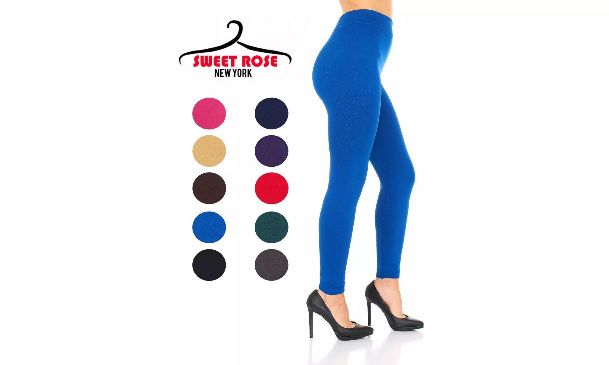 Sweet Rose New York Women's Fleece-Lined Leggings  - Primary Image