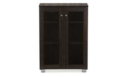 Mason Dark Brown Multipurpose Storage Cabinet