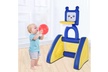 2-in-1 Children's Inflatable Basketball Football Rack For Kids' Entertainment - Second Medium