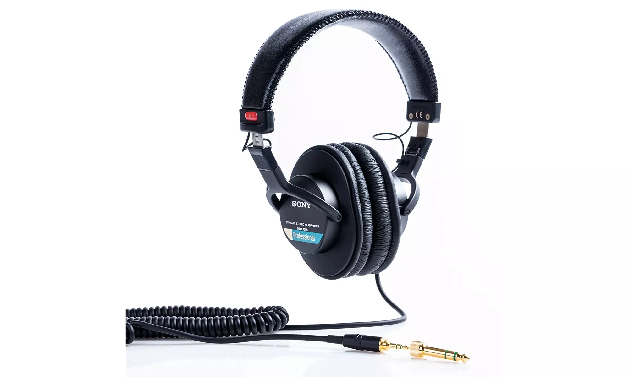 Sony MDR-7506 Professional Wired On Ear Headphones with Mic (Black) - Primary Image