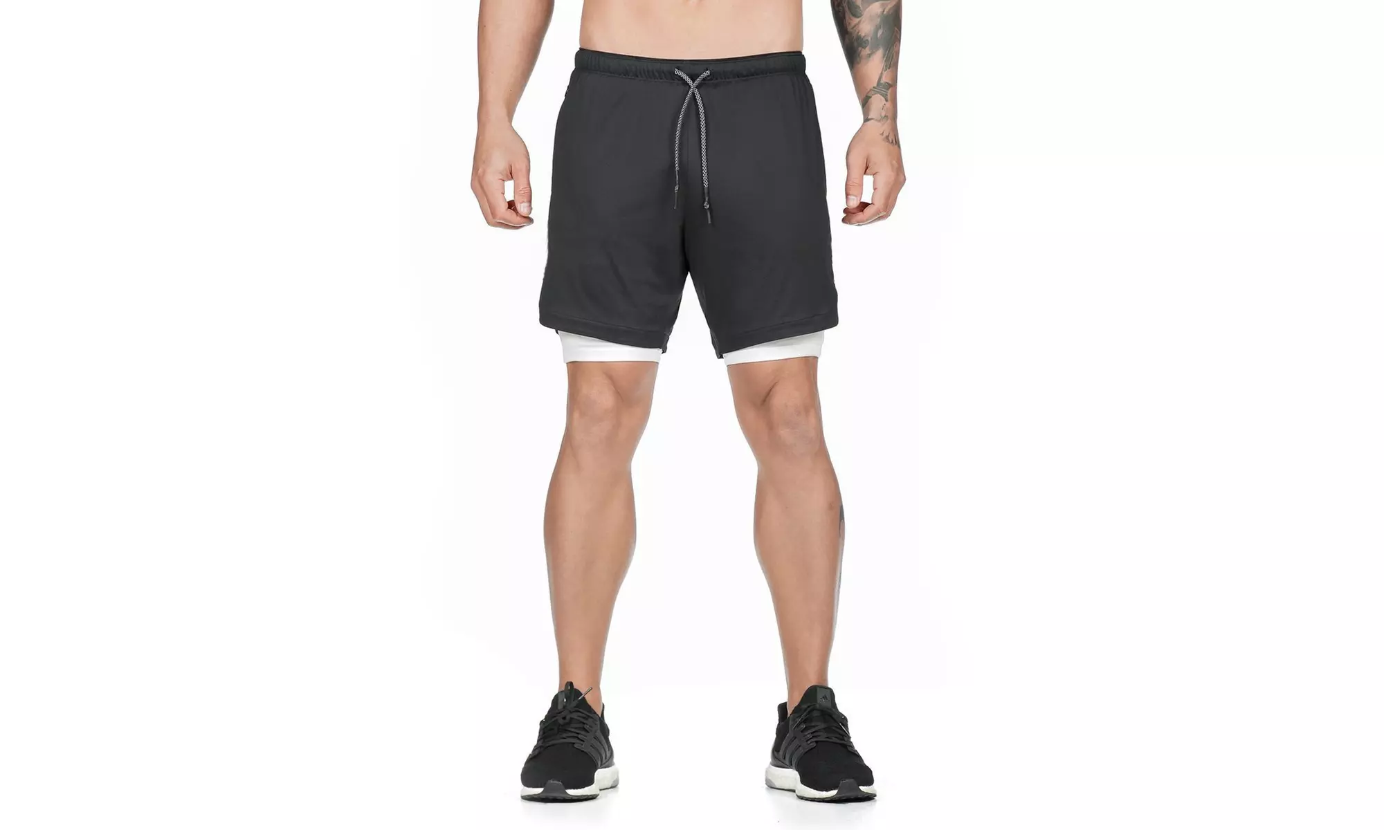 Men's Gym Workout Shorts Lightweight Bodybuilding Pants Training Running Sports - Second Medium
