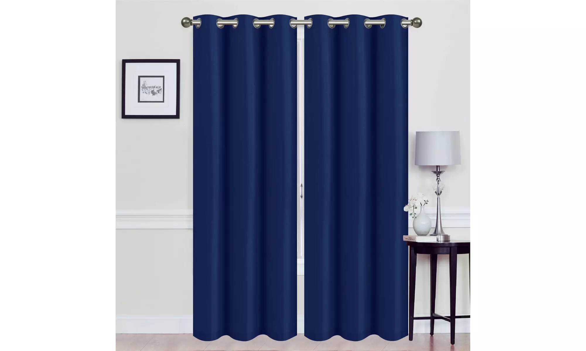 Foam-Backed Blackout Grommet Panel Pair (63" and 84" Lengths)