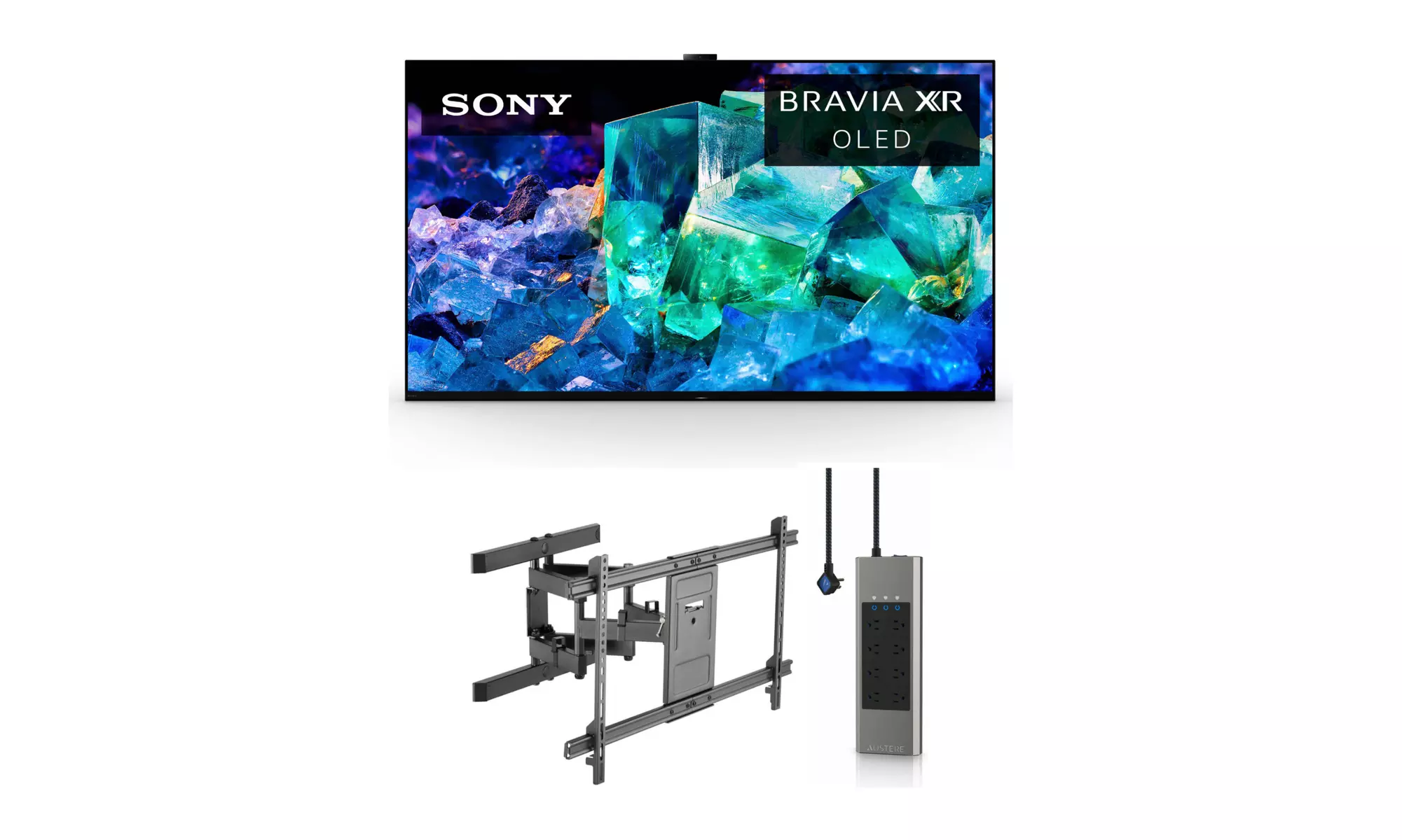 Sony XR55A95K 55-Inch Bravia XR A95K Series 4K HDR OLED Smart Google TV Bundle - Primary Image