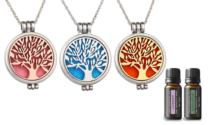 tree of life pendant essential oils