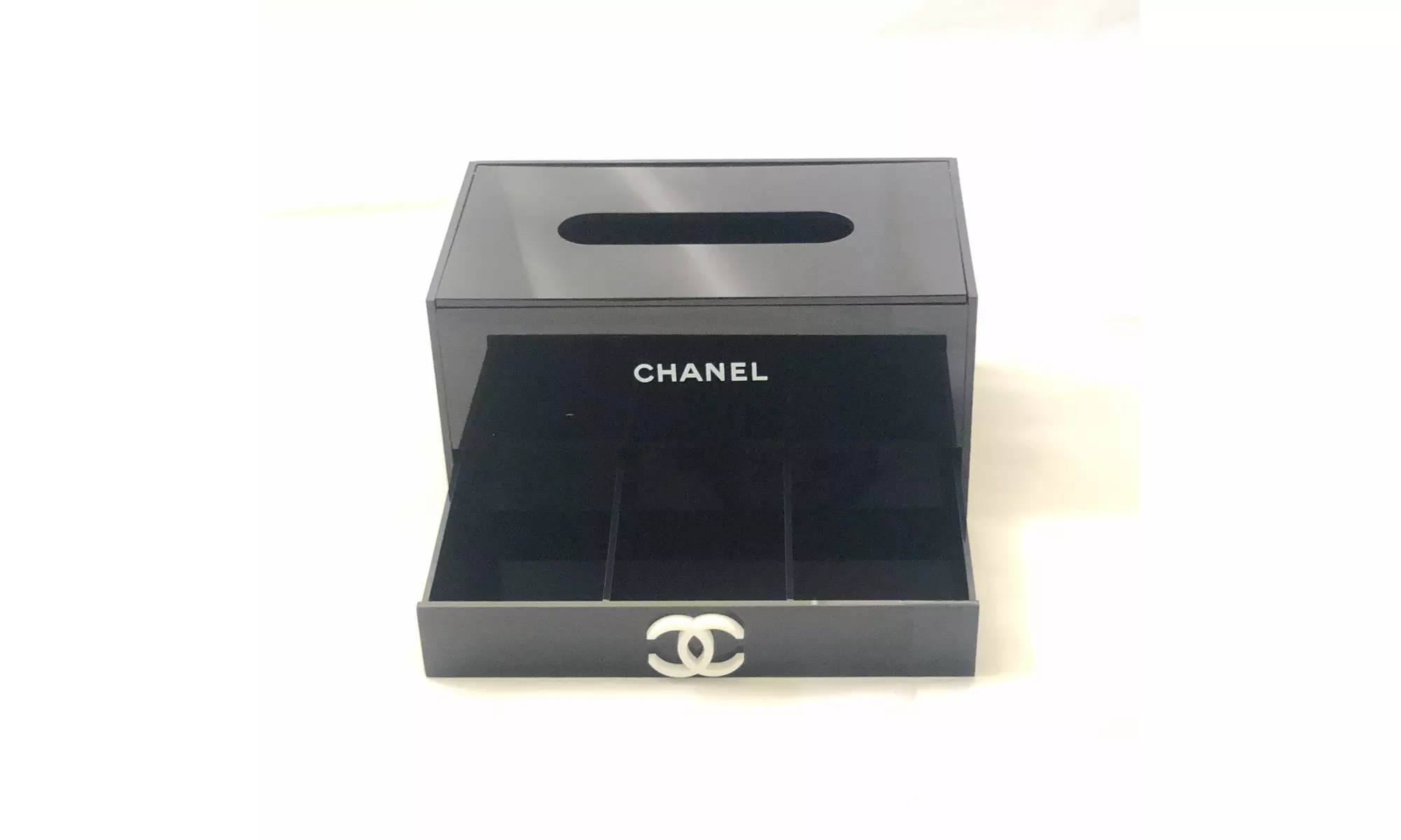 Chanel VIP Gift Organizer / Jewelry box / Tissue holder