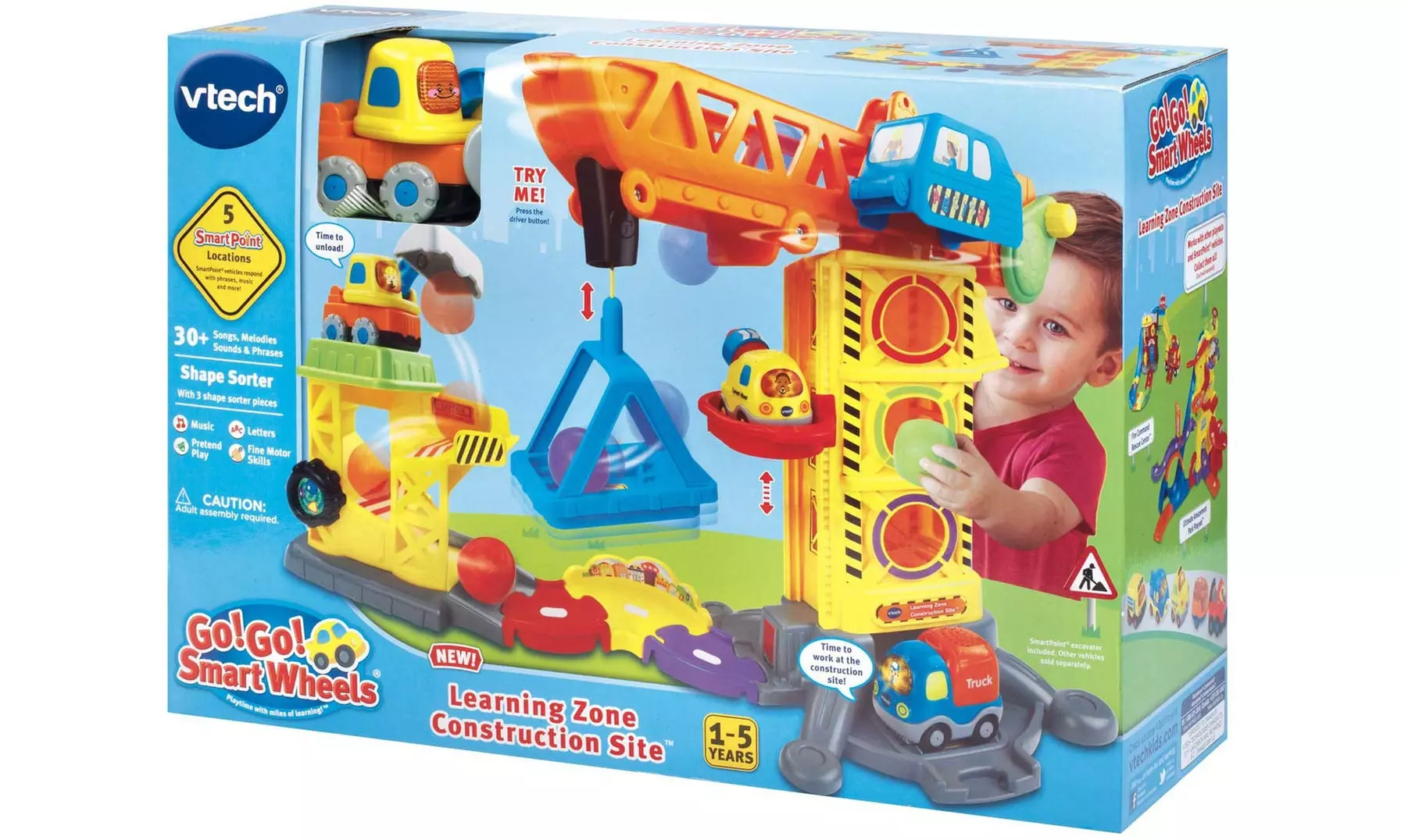 VTech Go! Go! Smart Wheels Learning Zone Construction Site - Second Medium