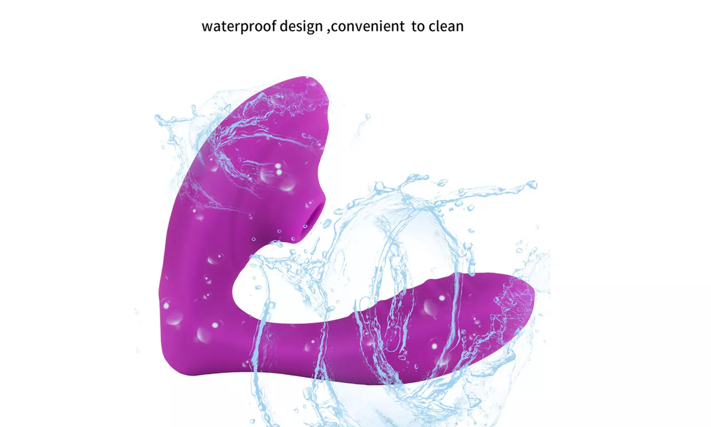 Invisible Wearable Clitoral Sucking G Spot Vibrator Stimulator 
