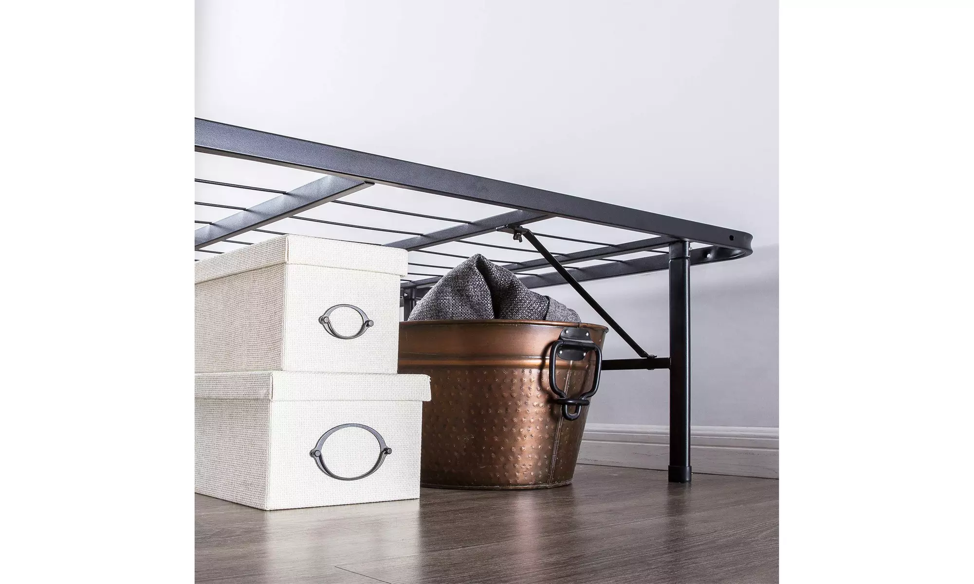 Best Price 14-Inch Queen Size Platform Bed Frame Mattress Foundation  - Second Medium