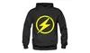 MSKOOK Women's Super Hero Flash Logo Hooded Sweatshirt