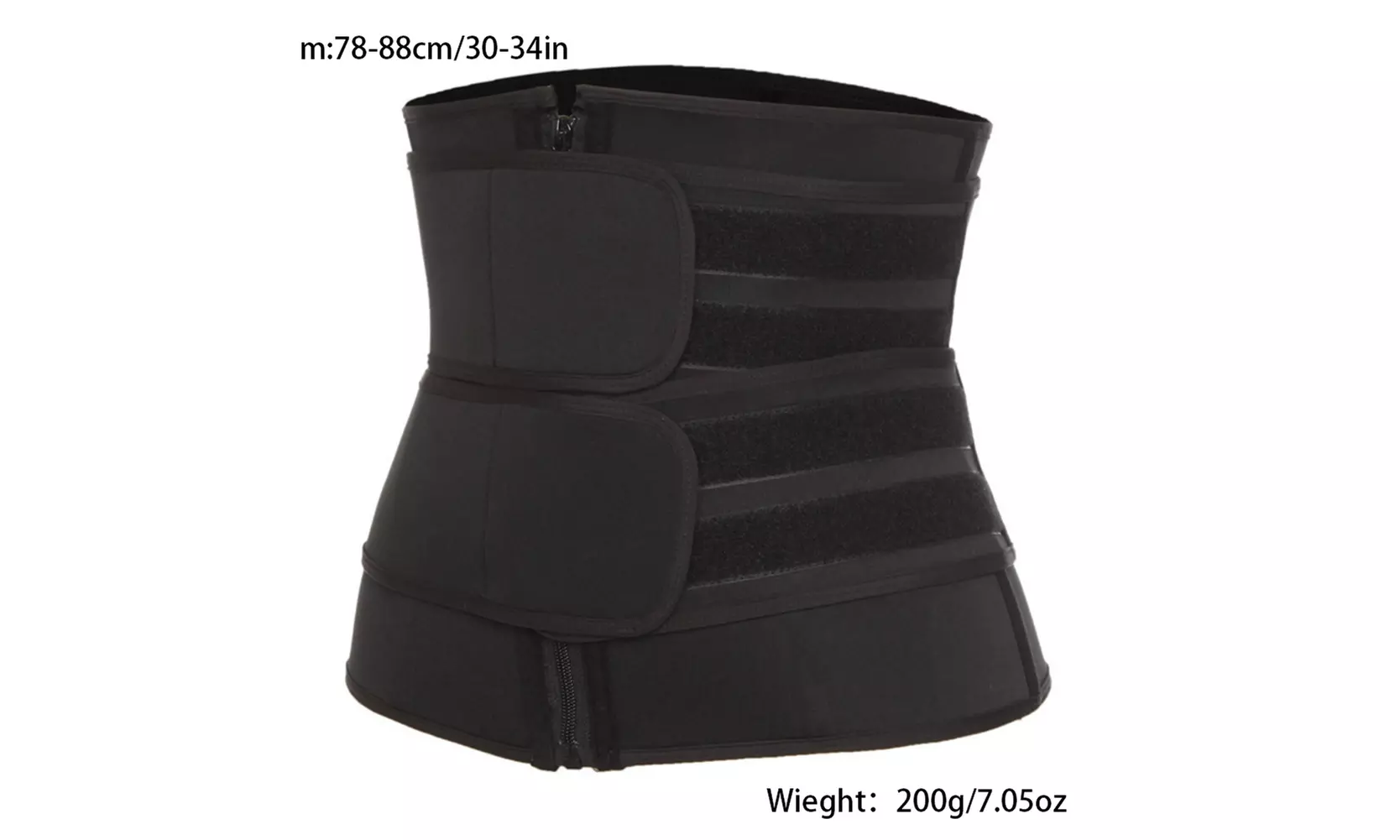 US 1-2 Pack Women Waist Trainer Corset Sauna Sweat Weight Loss Body Shaper