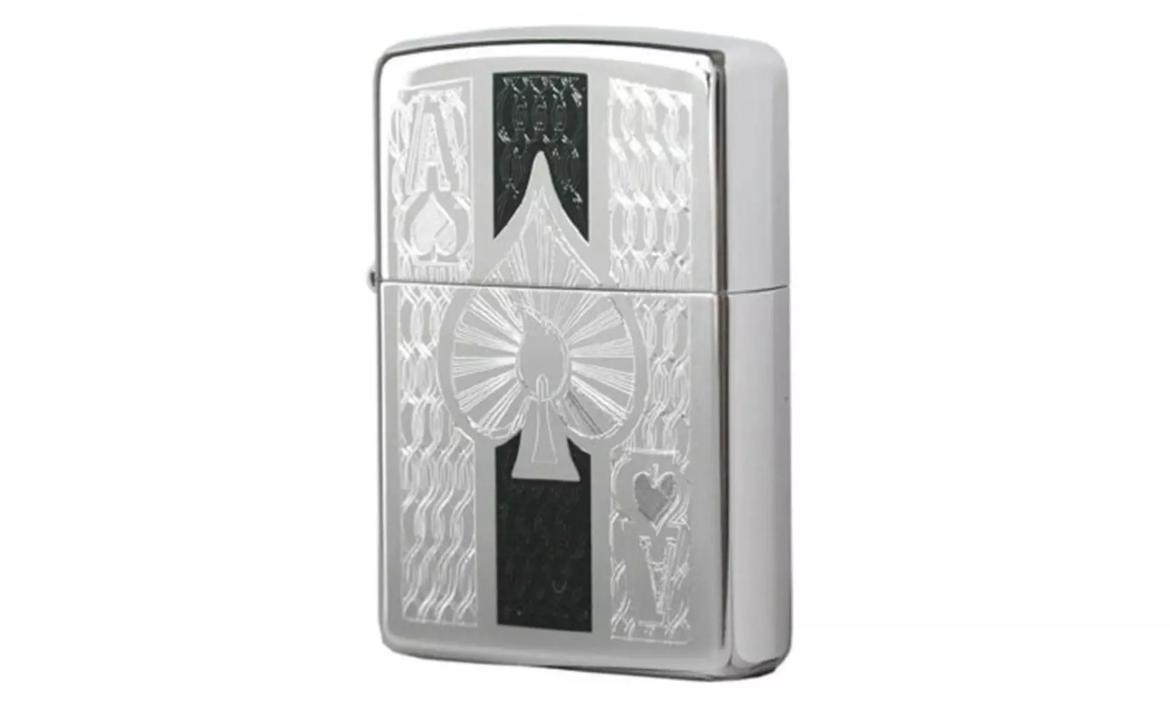 Zippo Classic Ace Lighter, High Polish Chrome, Windproof #24196 - Primary Image