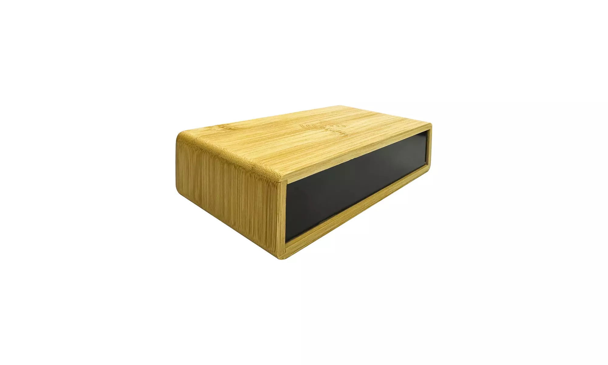 Zummy Wireless Charger Wood Clock with LED Clock