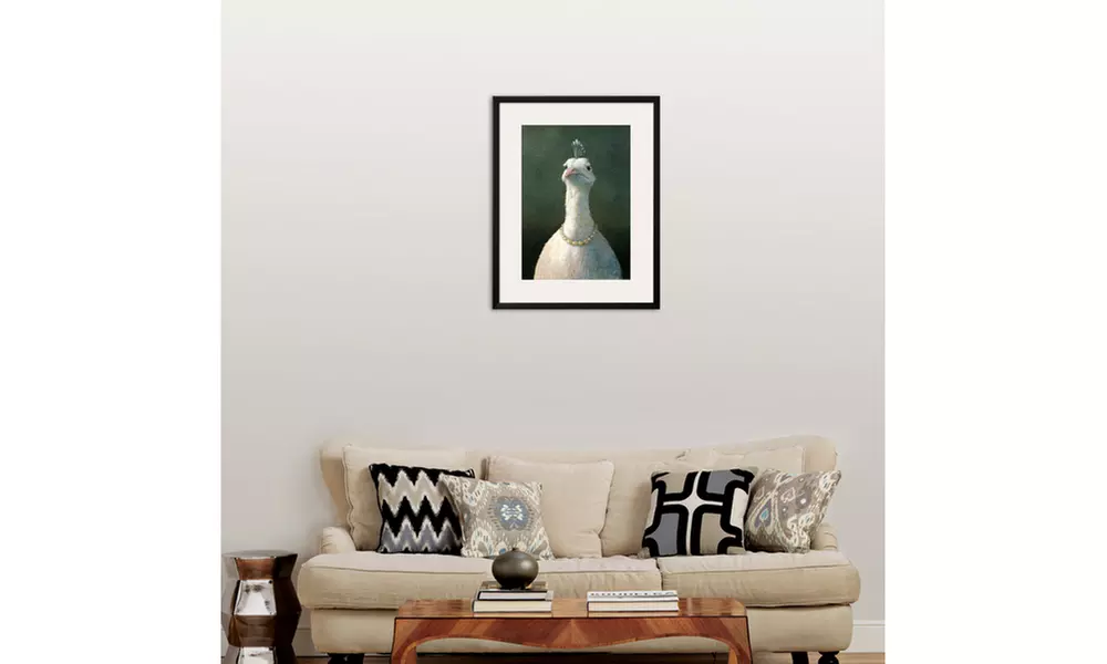 Fowl with Pearls by Michael Sowa - Second Medium
