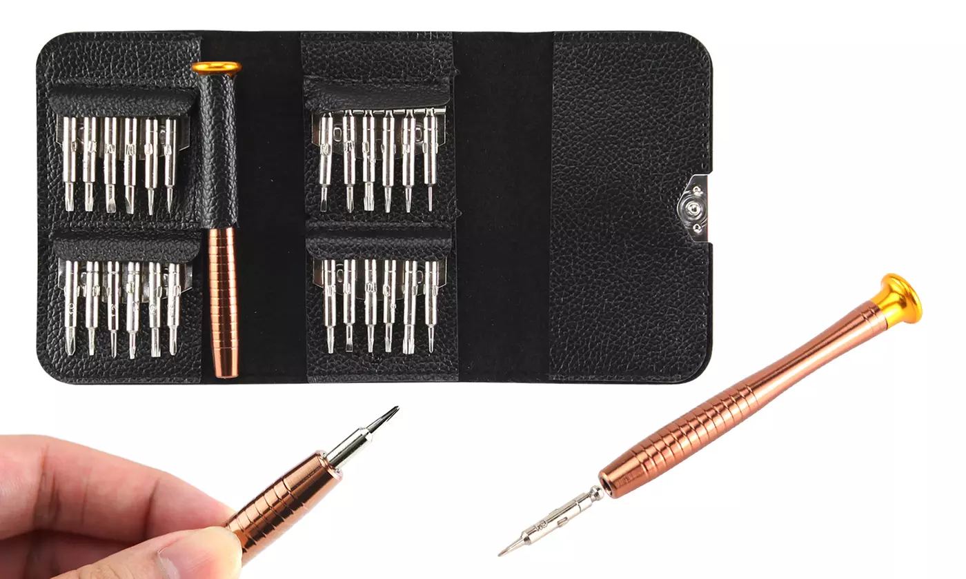 25in1 Precision Screwdriver Set Repair Kit Tools for Computer Laptop Phone - Primary Image