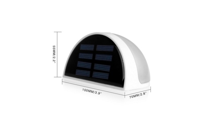 2 Pack 5 Volt Wireless Led Outdoor Solar Light With Auto Sensor 2 Pack 5 Volt Wireless Led Outdoor Solar Light With Auto Sensor Groupon