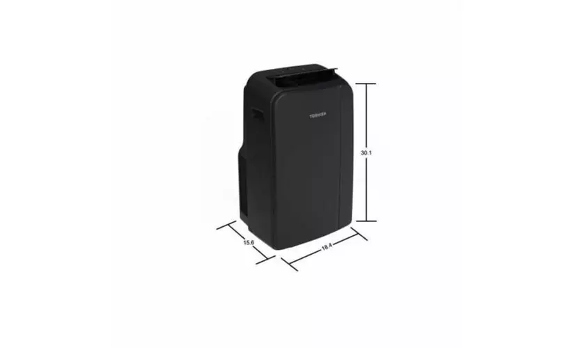 Toshiba 13,500 BTU (10,000 BTU DOE) 115-Volt WiFi Portable AC, RACPD1414CWU - Second Medium