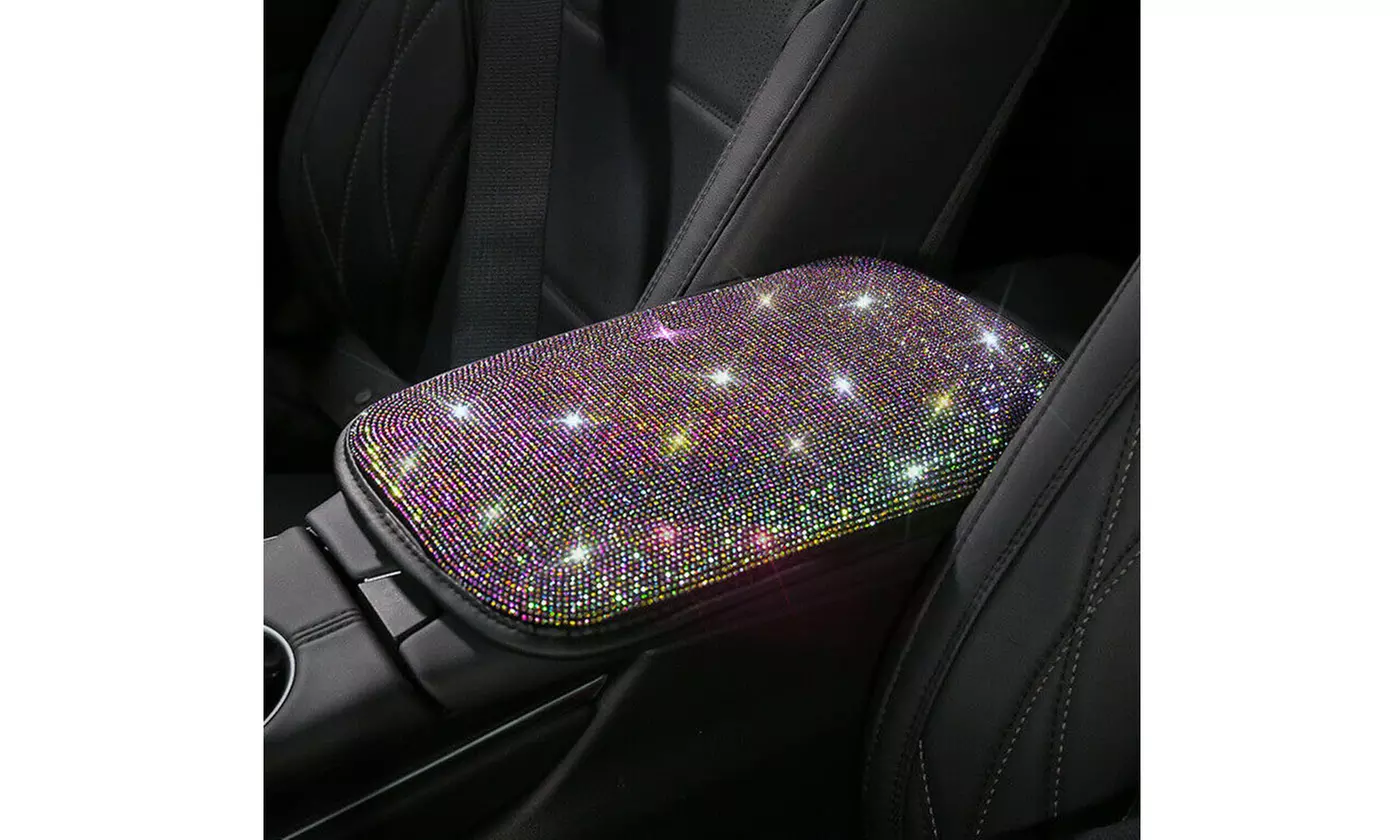 ItBelongs2U Sparkle Rhinestone Diamond Universal Car Interior Accessories Decor