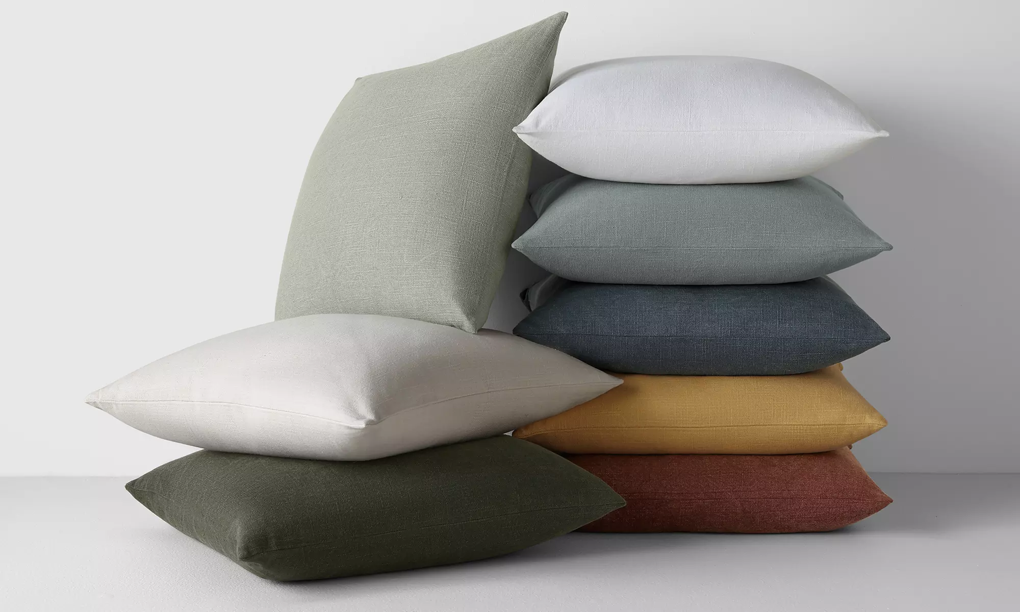 Simply Soft Washed and Distressed Cotton Solid Décor Throw Pillow  - Primary Image