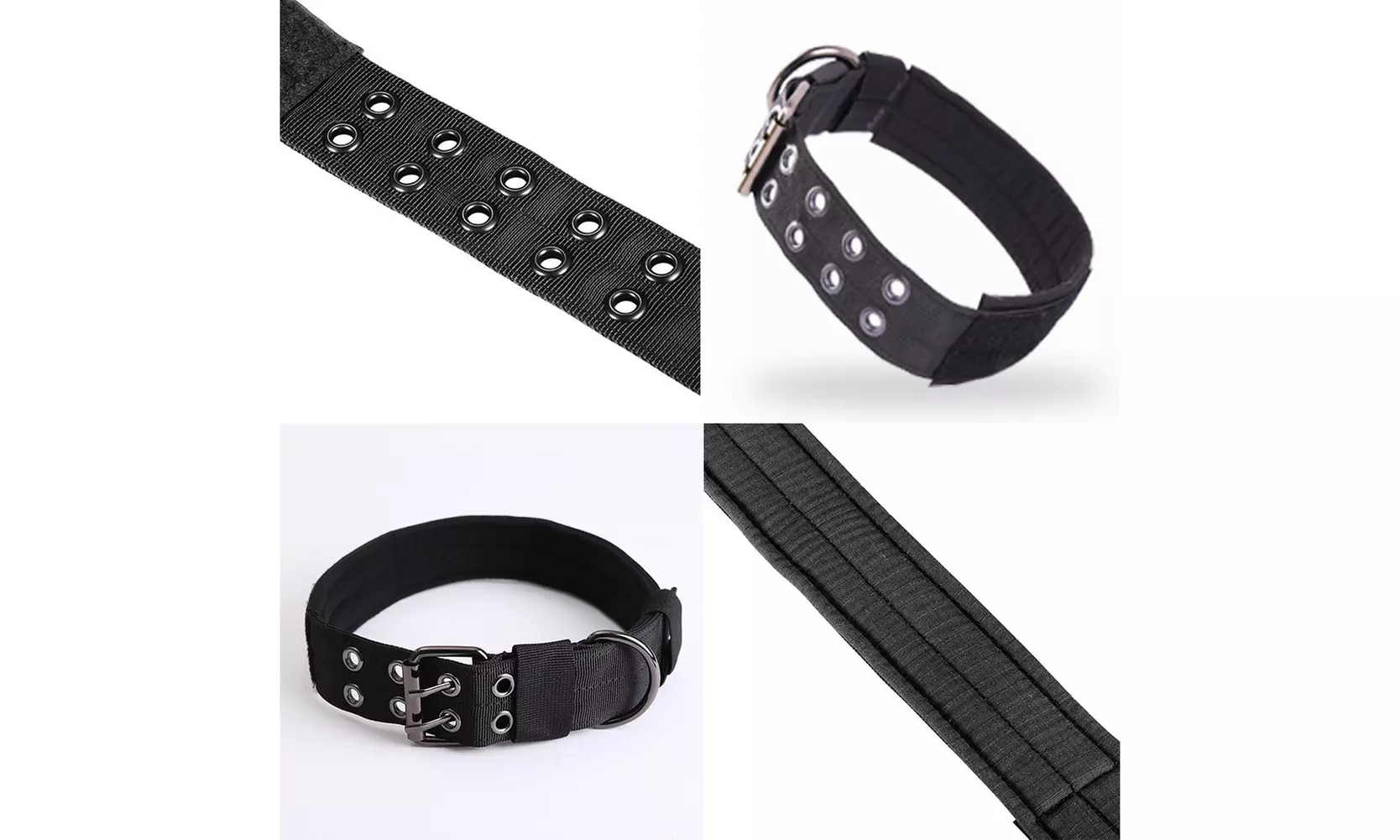 US Tactical heavy duty Nylon large Dog Collar collar K9 Military Metal Buckle