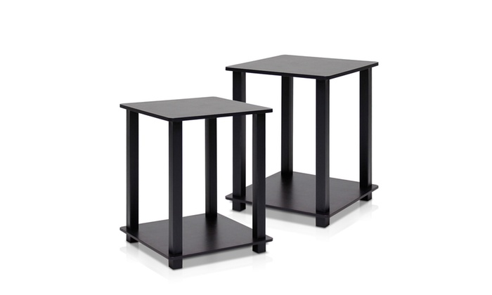 Up To 48 Off On Furinno End Table Set 2 Pack Groupon Goods