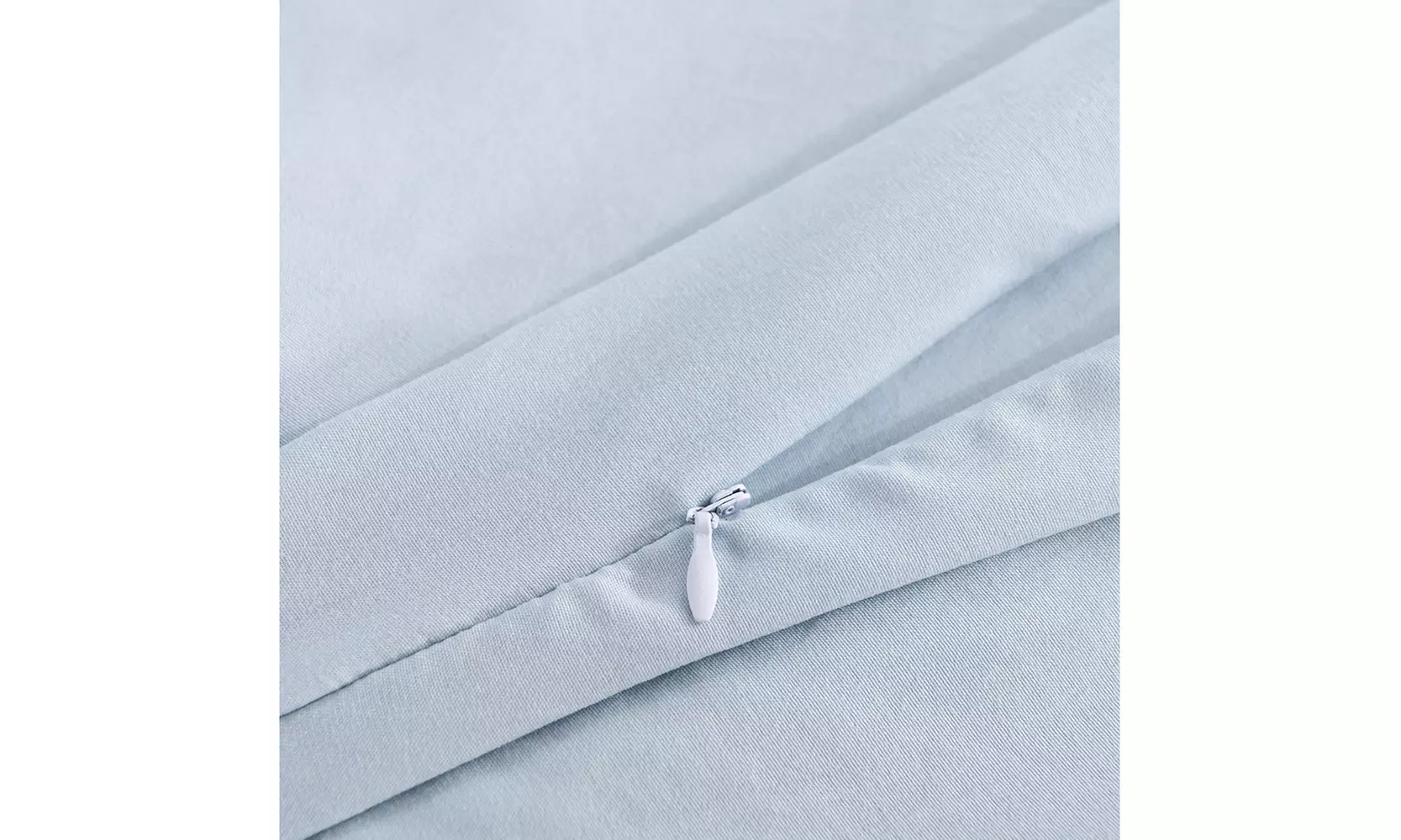 Washed Microfiber Solid Duvet Cover Set
