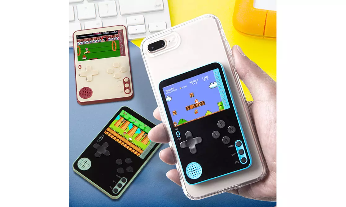 500 Built-In Games Portable Game Console, USB Rechargeable - Primary Image