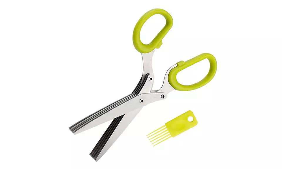Multi-Layer Kitchen Scissors for Chopping Herbs - Second Medium