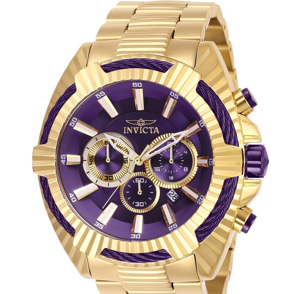 invicta purple men's watch