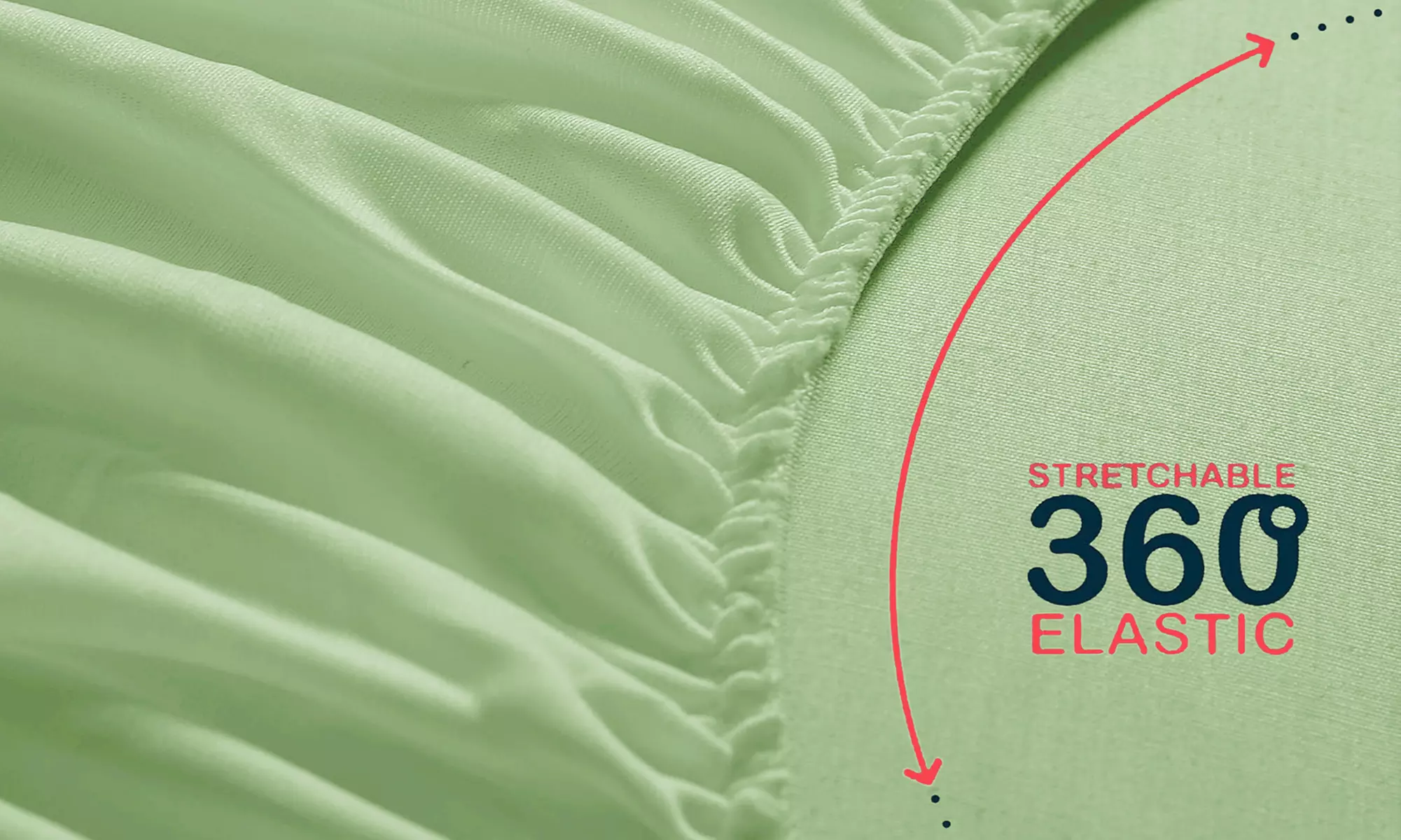 Lux Decor 16-Inch Deep Pocket Easy Fit Premium Soft Microfiber Fitted Sheet