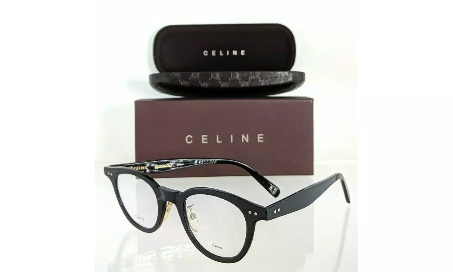 Brand New Authentic Celine Cl 41460 Eyeglasses 807 Black 45mm Frame CL41460 - Primary Image