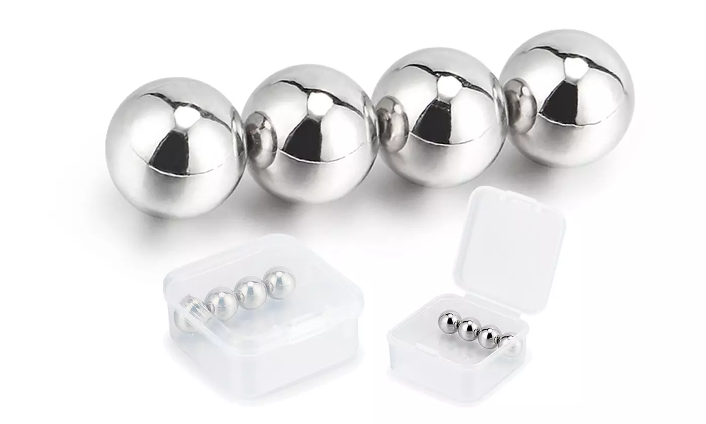4 PCS BDSM Powerful Magnetic Orbs Clitoris Nipple Clamps