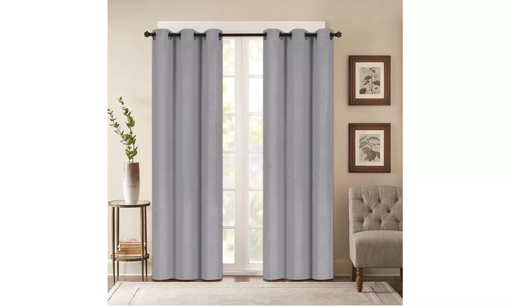 Denver Embossed Blackout Panel Pair (76" x 84") - Primary Image