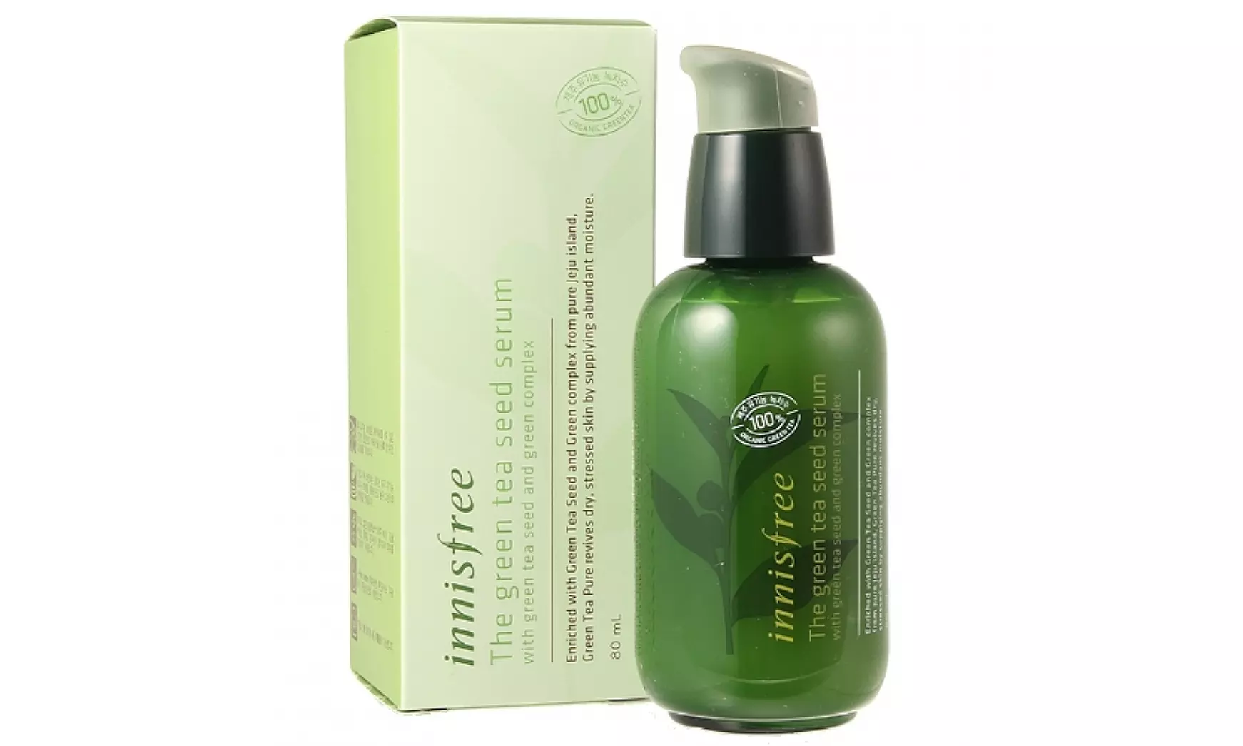 Innisfree The Green Tea Seed Serum 80ml - Second Medium