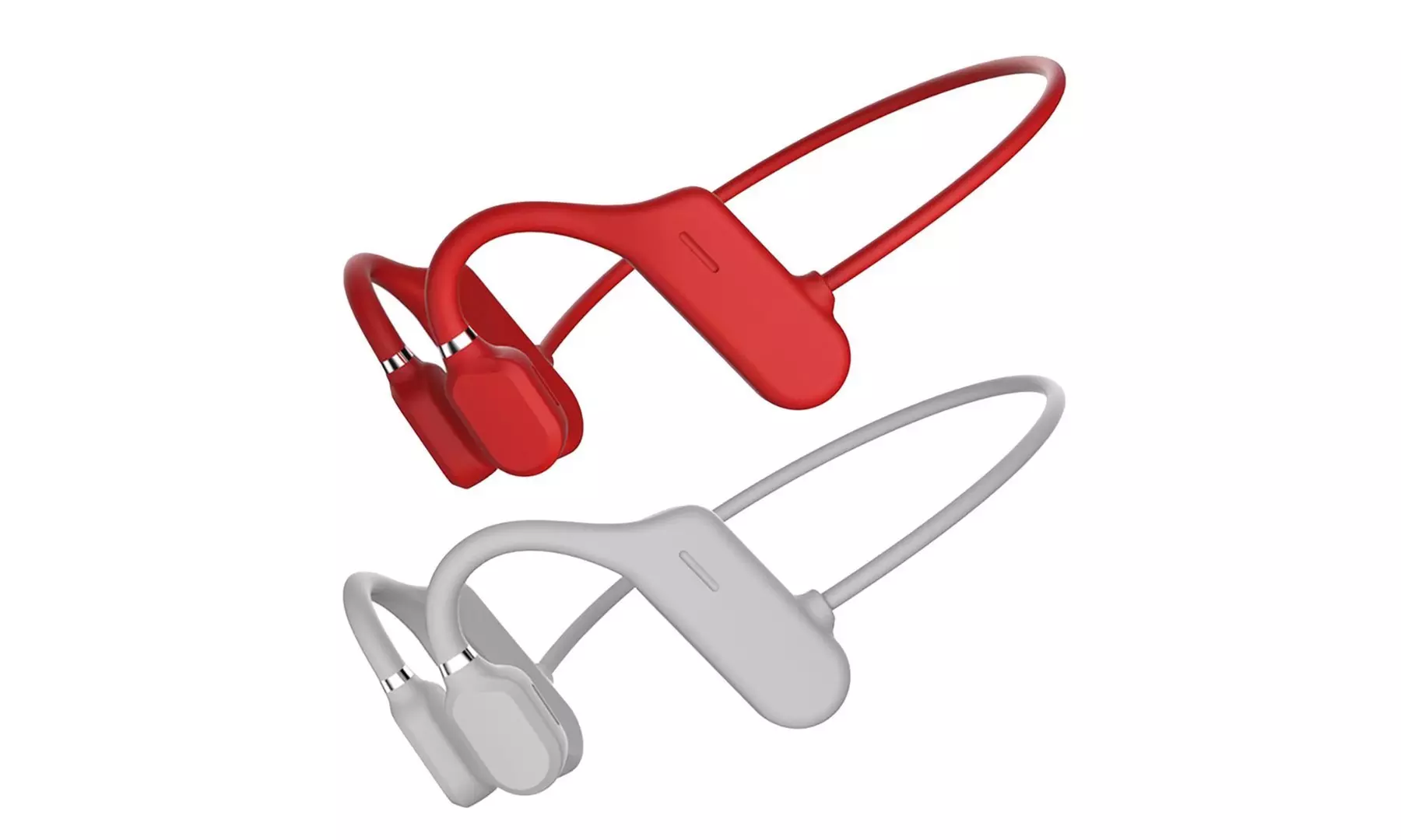 2-Pack Air Open Ear Bone Conduction Wireless Bluetooth Headphones