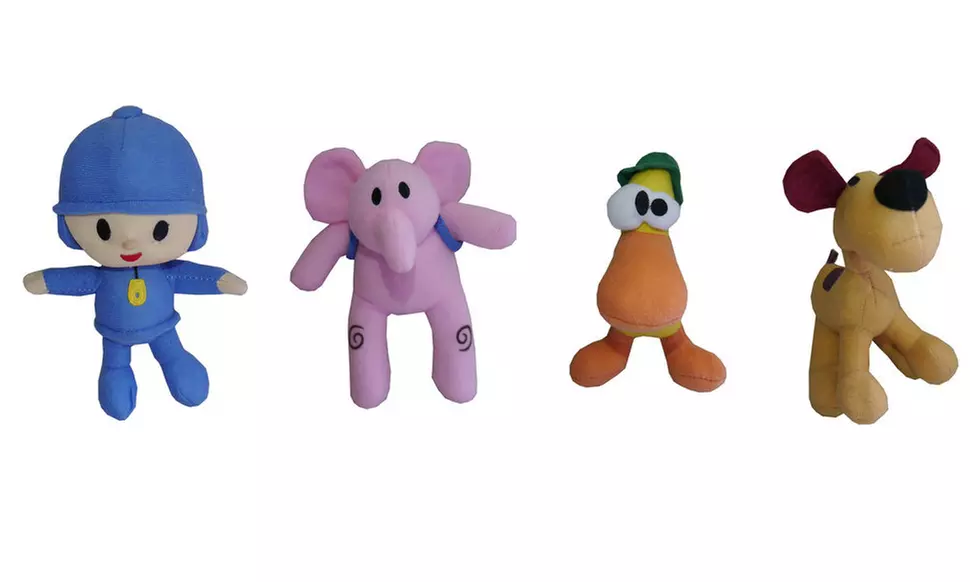 pocoyo set of 4 pcs 5 inch tall elly Loula pato - Primary Image