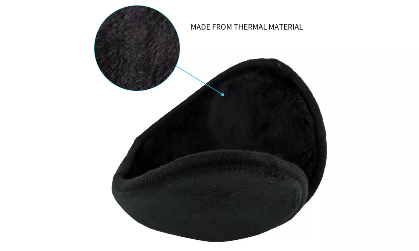 2-6 Pack Winter EarMuffs Unisex Knit Warm Fleece Ear Warmers Cover Outdoor 