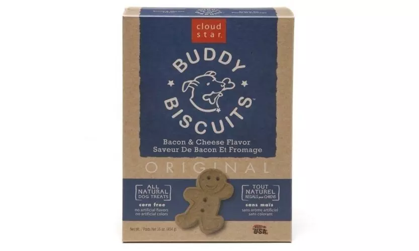 Cloud Star Corp. 938026 Cloud Buddy Bisc Bcn-Chz 16 Oz. - Second Medium