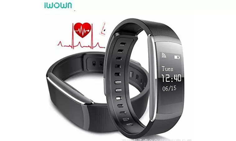iWOWNfit iPro smart watch heart rate monitor fitness tracker sports bracelet US - Primary Image