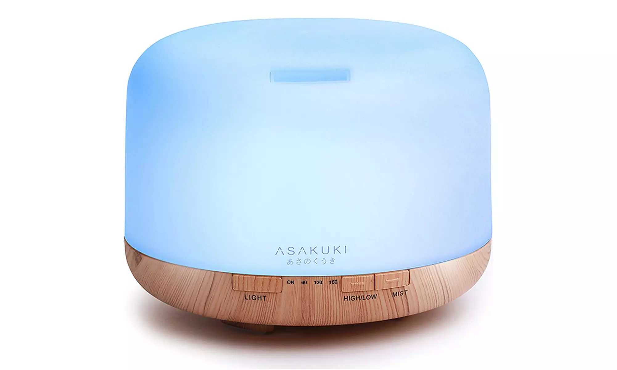 ASAKUKI 500ml Premium, Essential Oil Diffuser, 5 In 1 Ultrasonic Aromatherapy - Primary Image