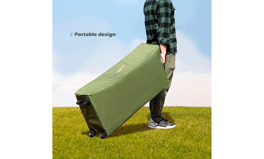 portable pop up tent air mattress