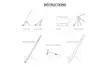 Universal Foldable Cell Phone Desk Stand Holder Mount Cradle For Phone Tablet - Second Medium